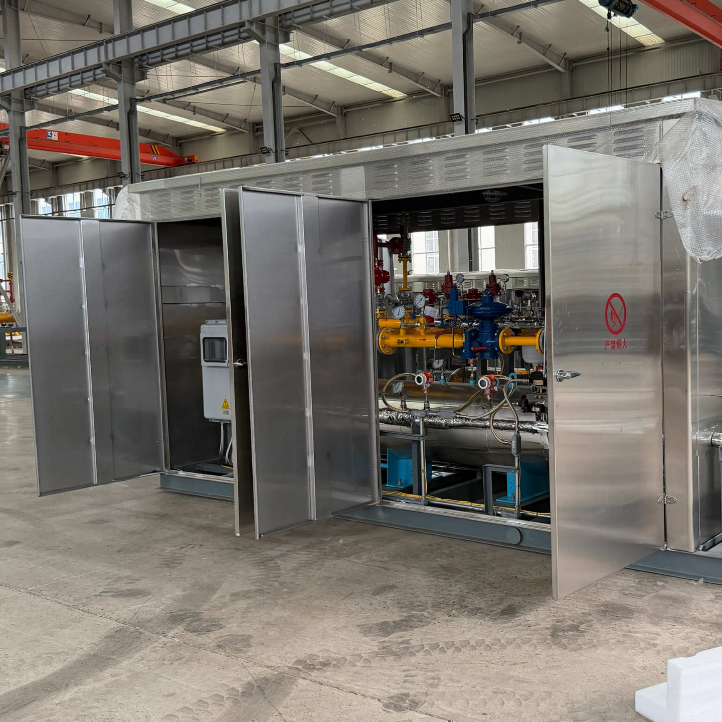 CNG Pressure Regulating Station