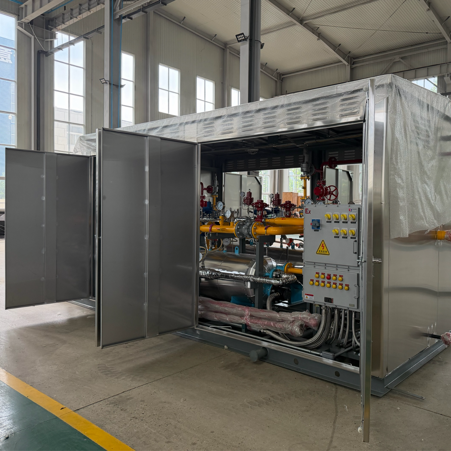 CNG Pressure Regulating Station