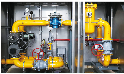 Urban gas pressure regulating cabinet