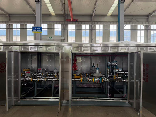 RX*/*CM or MC Series Pressure Regulator and Metering Cabinet