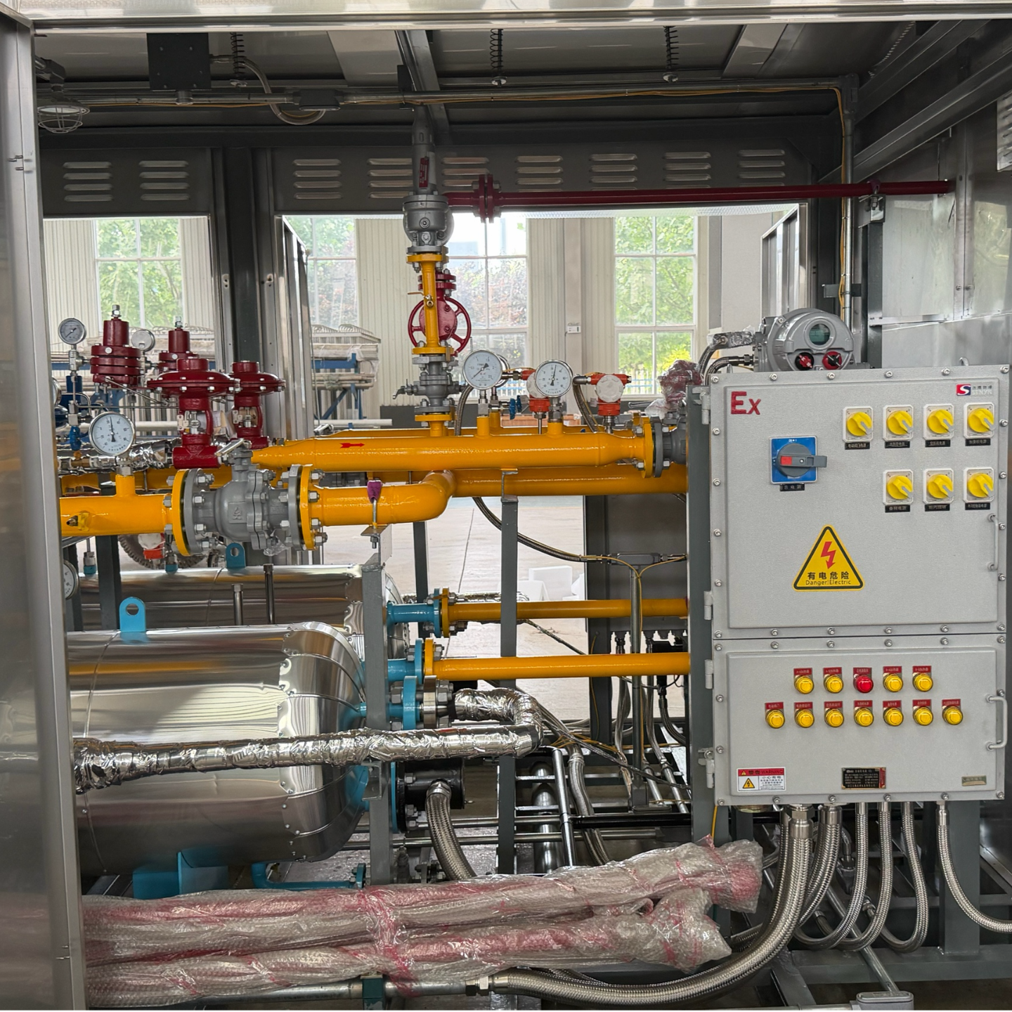 CNG Pressure Regulating Station