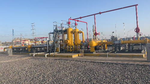 gas pressure regulating skid