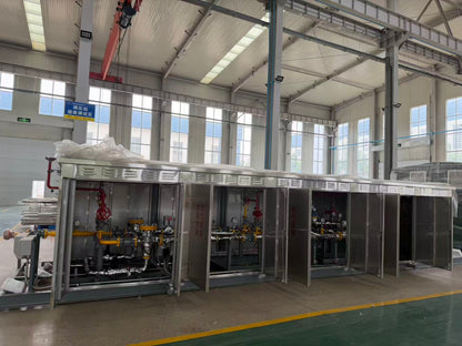 RX*/*CM or MC Series Pressure Regulator and Metering Cabinet