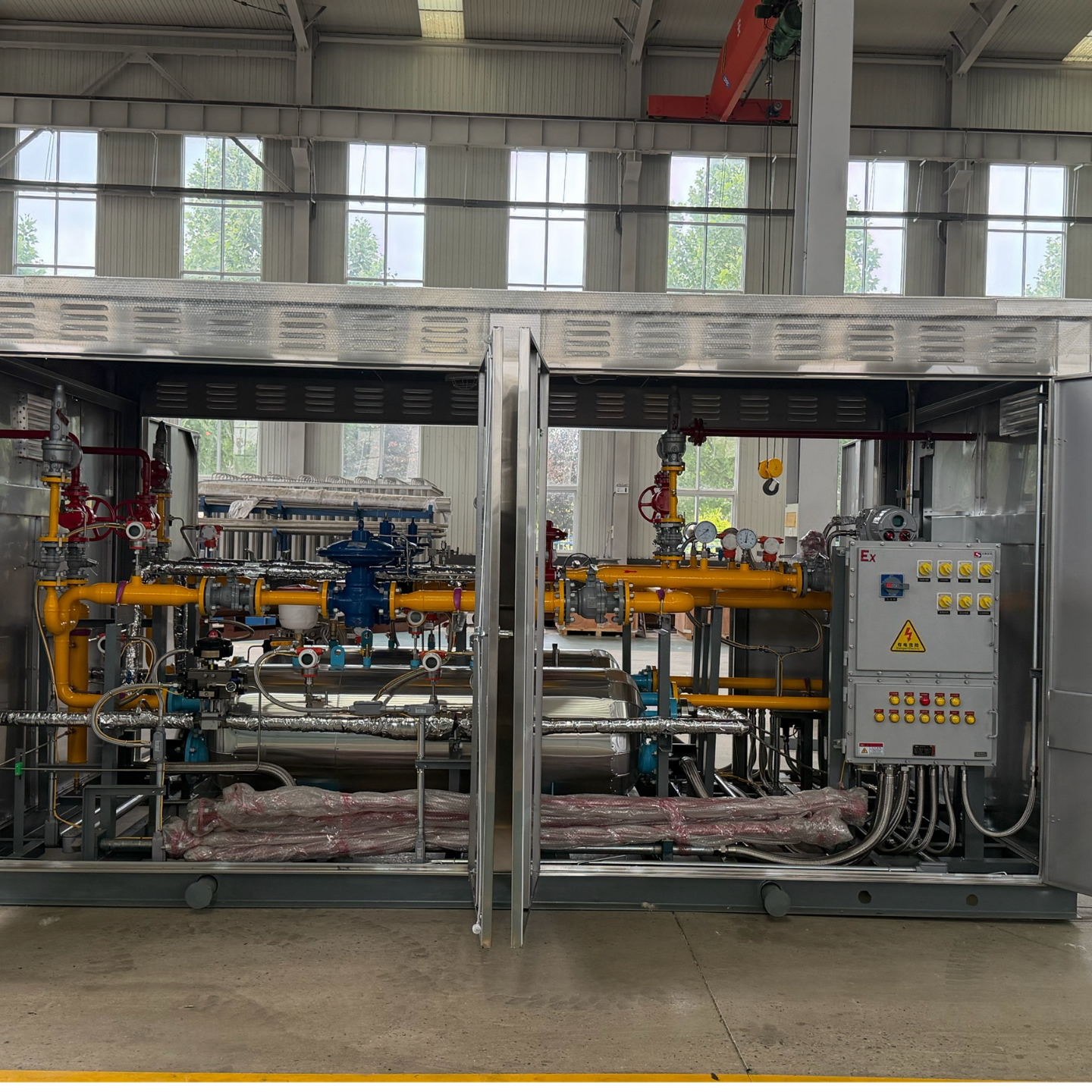 CNG Pressure Regulating Station