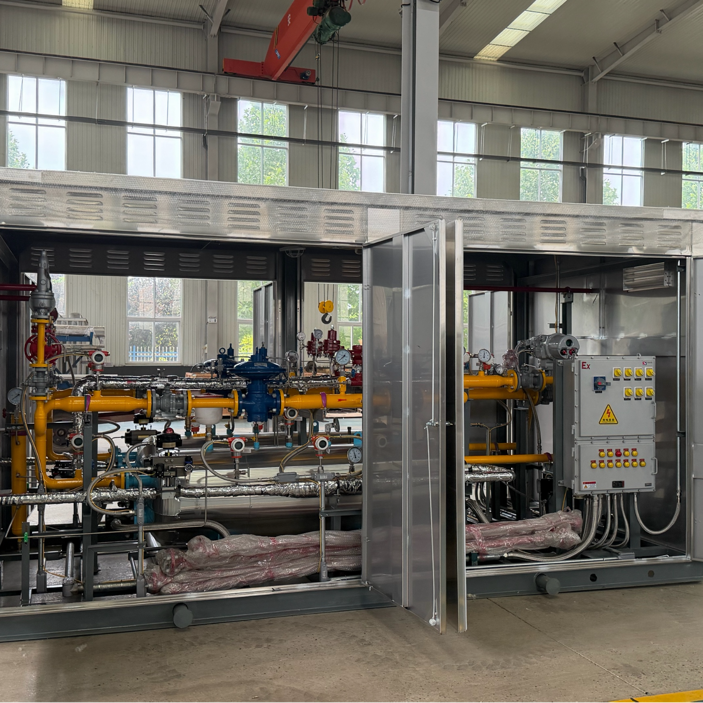 CNG Pressure Regulating Station
