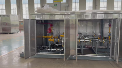 RX*/*CM or MC Series Pressure Regulator and Metering Cabinet