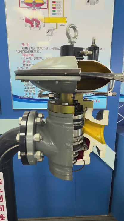 RTJ2-*/*GKQ series interlocking type combustion regulator